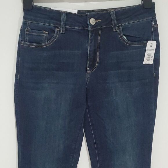 Warehouse One dark wash 29x29 new with tags skinny jeans - Picture 2 of 6